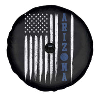 Arizona Patriotic Sports Spare Tire Cover US Flag Basketball Player Gift