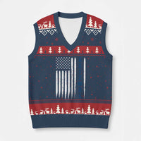 Arizona Patriotic Sports V-Neck Knit Sweater Vest US Flag Basketball Player Gift
