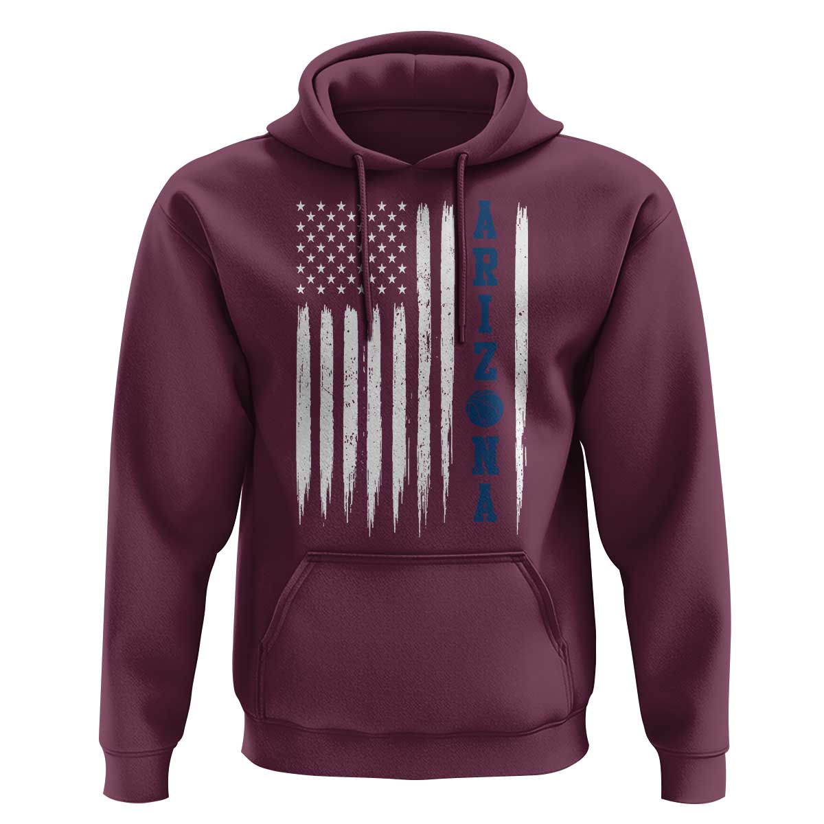 Arizona Patriotic Sports Hoodie US Flag Basketball Player Gift