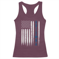 Arizona Patriotic Sports Racerback Tank Top US Flag Basketball Player Gift