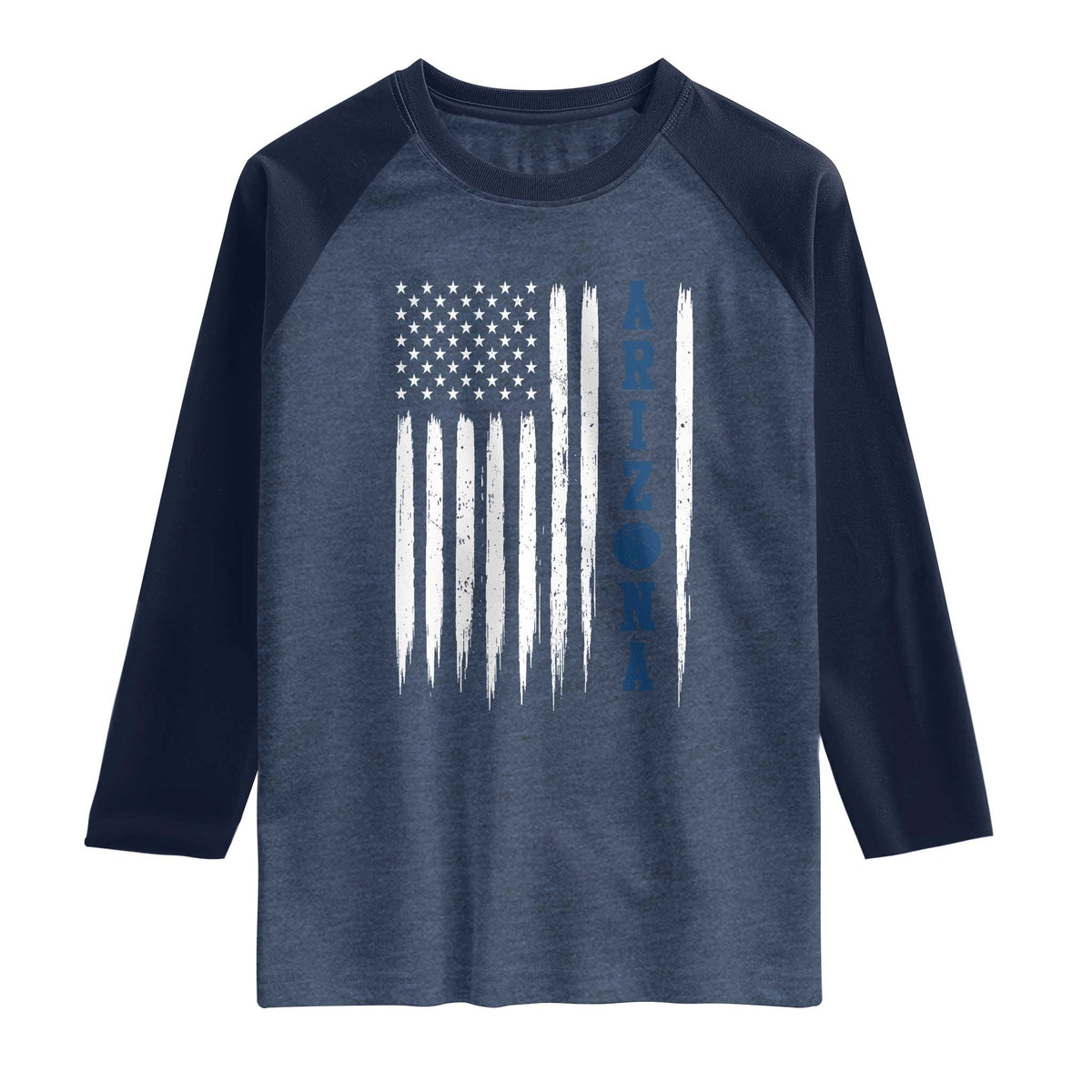 Arizona Patriotic Sports Raglan Shirt US Flag Basketball Player Gift