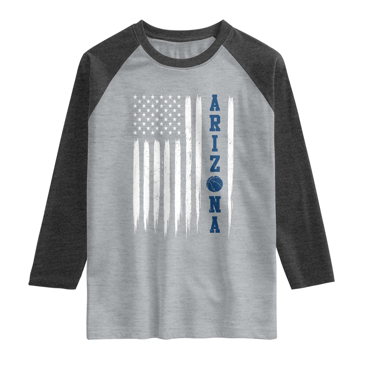 Arizona Patriotic Sports Raglan Shirt US Flag Basketball Player Gift