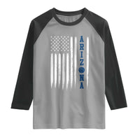Arizona Patriotic Sports Raglan Shirt US Flag Basketball Player Gift