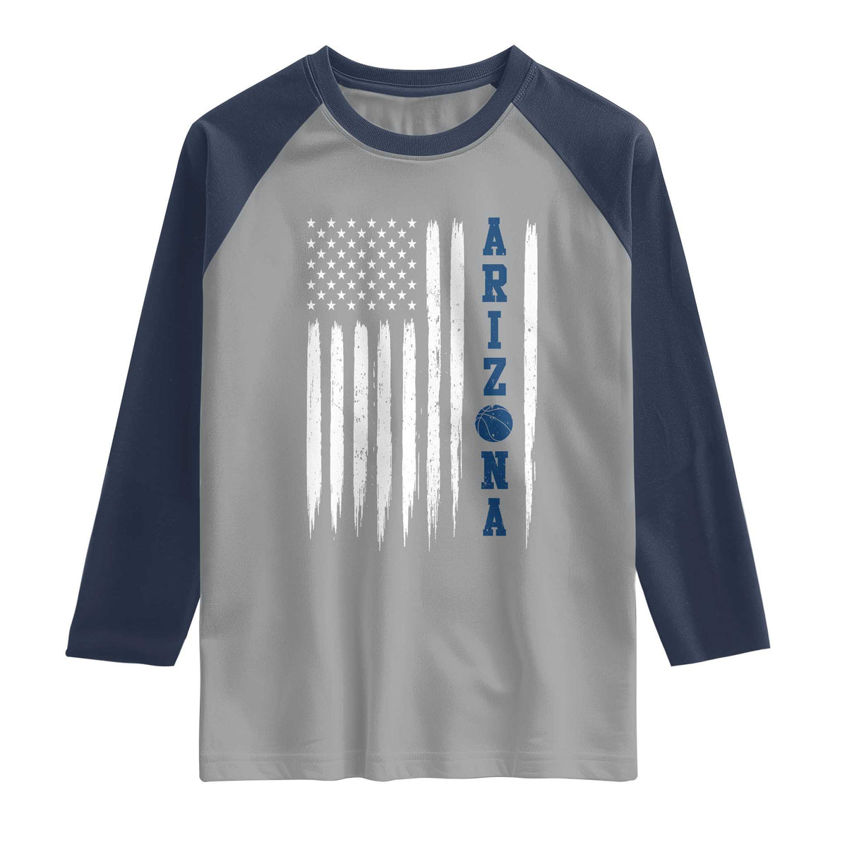 Arizona Patriotic Sports Raglan Shirt US Flag Basketball Player Gift