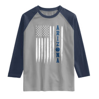 Arizona Patriotic Sports Raglan Shirt US Flag Basketball Player Gift