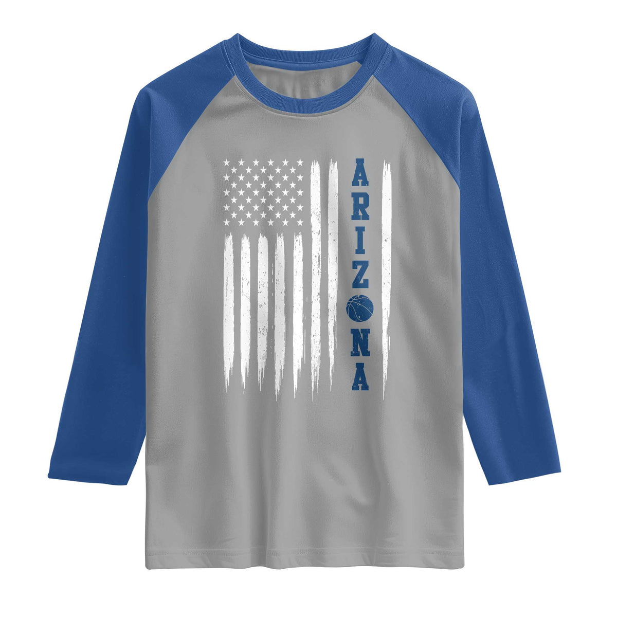 Arizona Patriotic Sports Raglan Shirt US Flag Basketball Player Gift