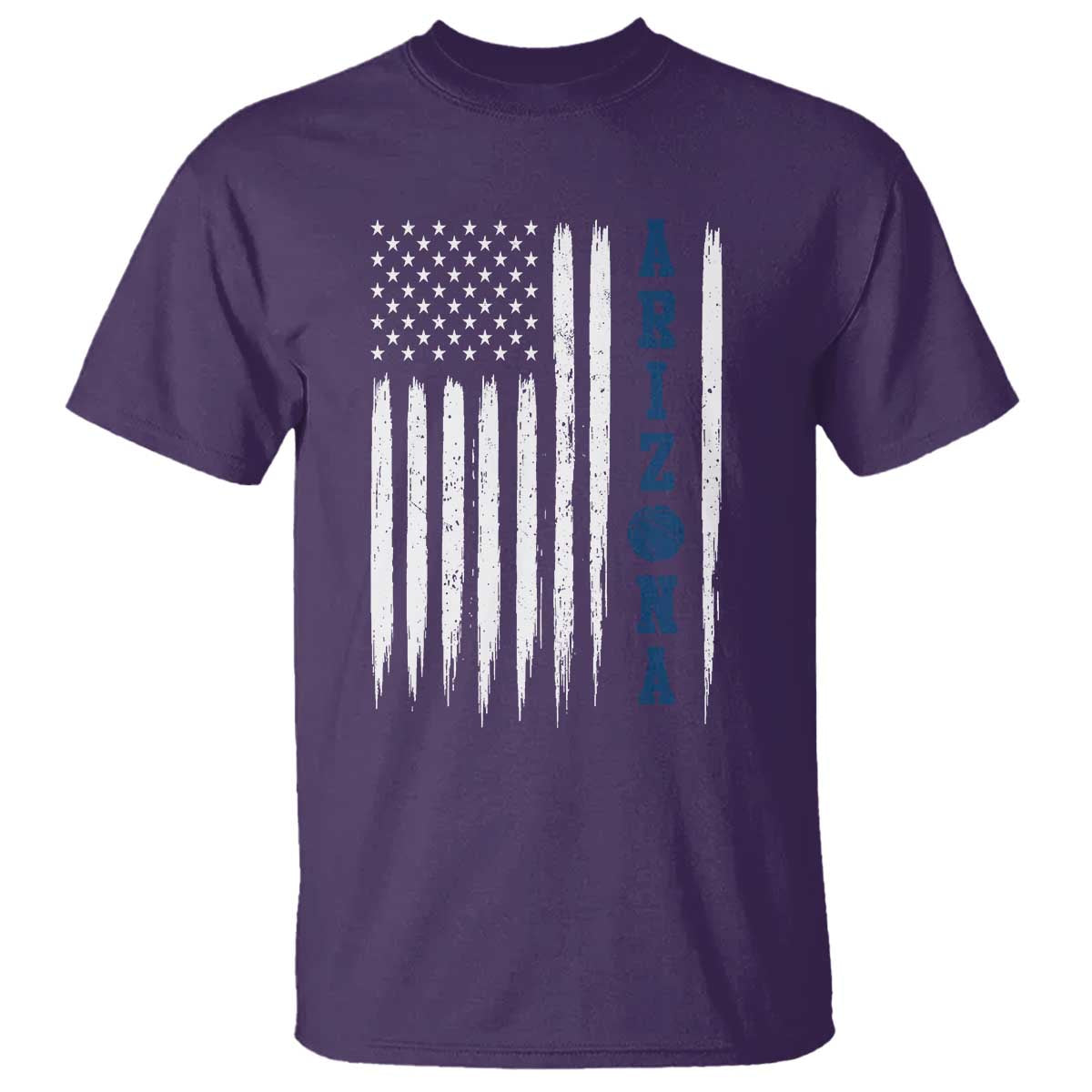 Arizona Patriotic Sports T Shirt US Flag Basketball Player Gift