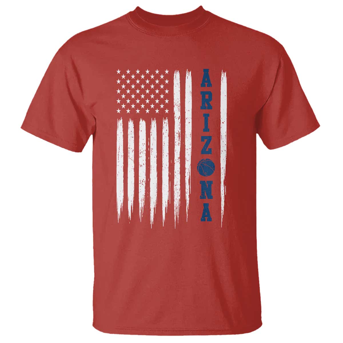 Arizona Patriotic Sports T Shirt US Flag Basketball Player Gift