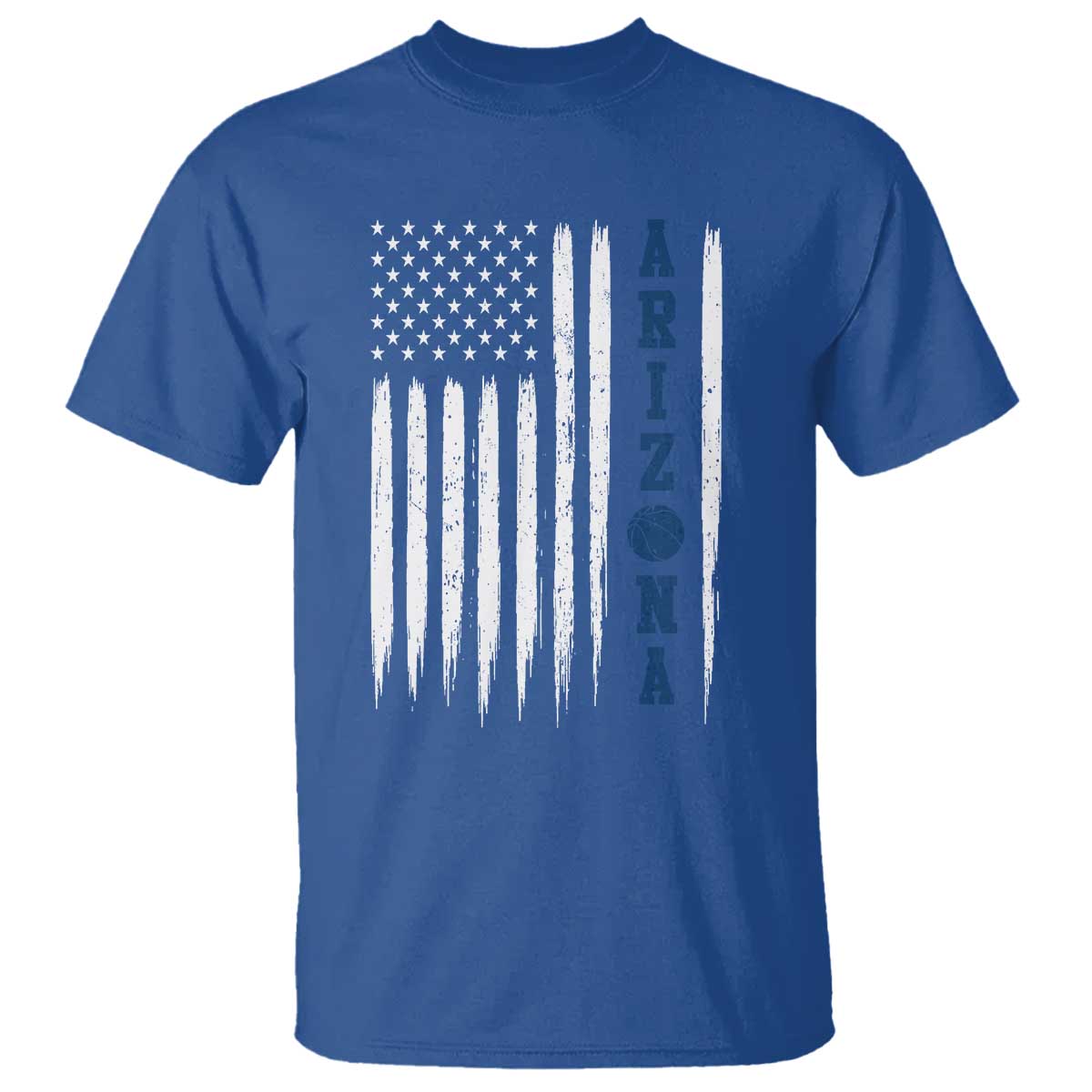 Arizona Patriotic Sports T Shirt US Flag Basketball Player Gift