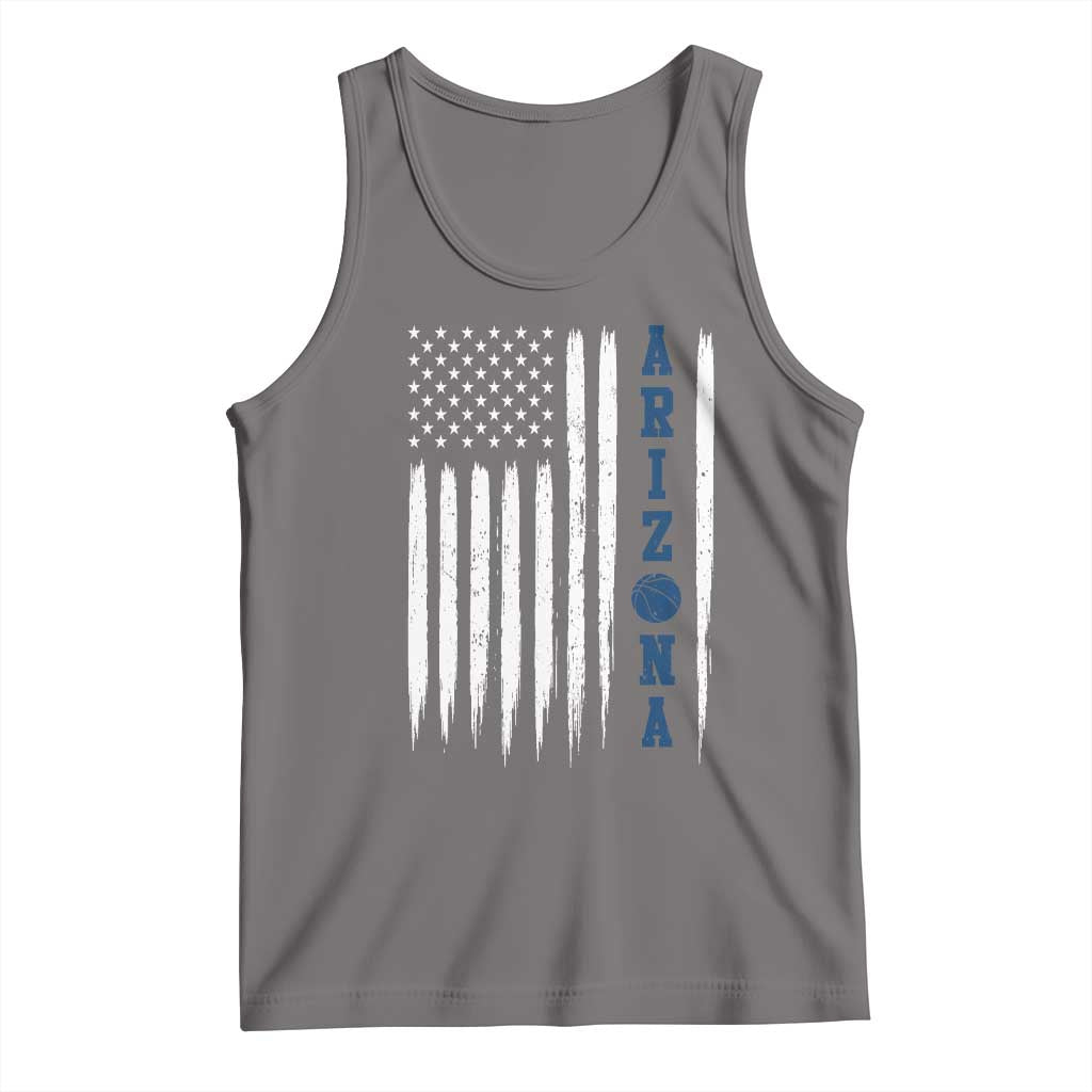 Arizona Patriotic Sports Tank Top US Flag Basketball Player Gift