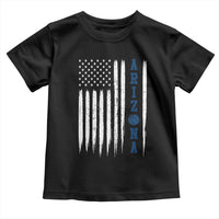 Arizona Patriotic Sports Toddler T Shirt US Flag Basketball Player Gift