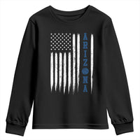 Arizona Patriotic Sports Youth Sweatshirt US Flag Basketball Player Gift
