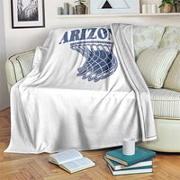 Arizona State Hoops Fan Gift Throw Blanket Basketball Lover