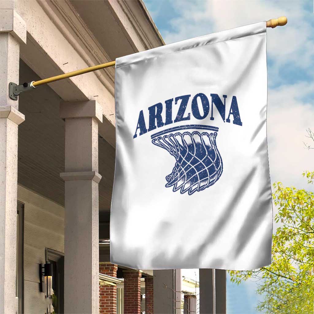 Arizona State Hoops Fan Gift Garden Flag Basketball Lover