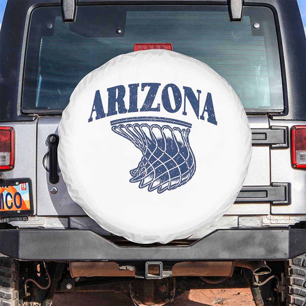 Arizona State Hoops Fan Gift Spare Tire Cover Basketball Lover