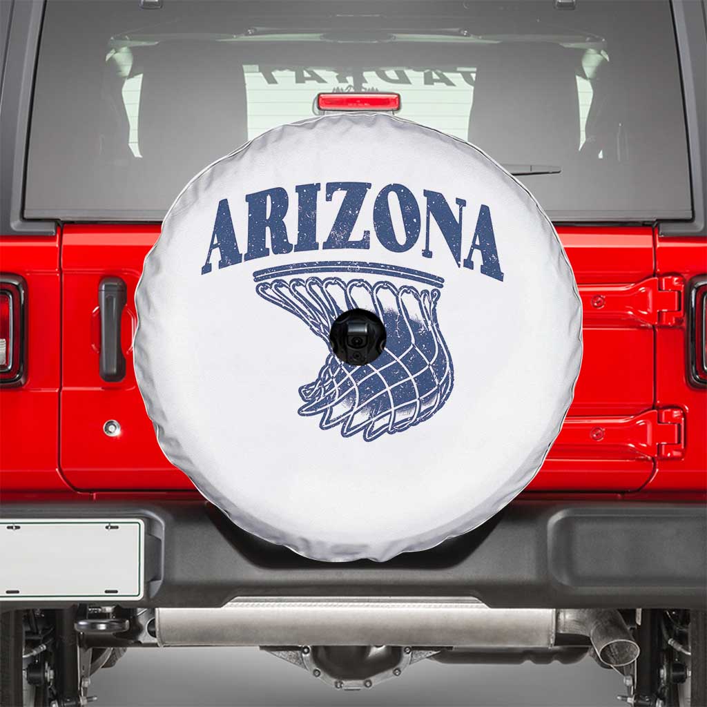 Arizona State Hoops Fan Gift Spare Tire Cover Basketball Lover