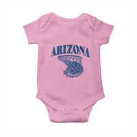 Arizona State Hoops Fan Gift Baby Onesie Basketball Lover