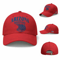 Arizona State Hoops Fan Gift Baseball Cap Basketball Lover