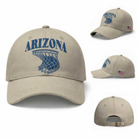 Arizona State Hoops Fan Gift Baseball Cap Basketball Lover