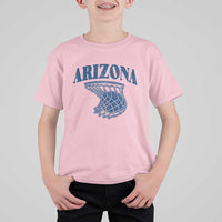 Arizona State Hoops Fan Gift T Shirt For Kid Basketball Lover