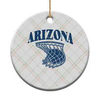 Arizona State Hoops Fan Gift Ceramic Ornament Basketball Lover
