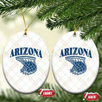 Arizona State Hoops Fan Gift Ceramic Ornament Basketball Lover