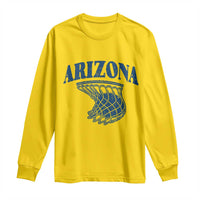 Arizona State Hoops Fan Gift Long Sleeve Shirt Basketball Lover