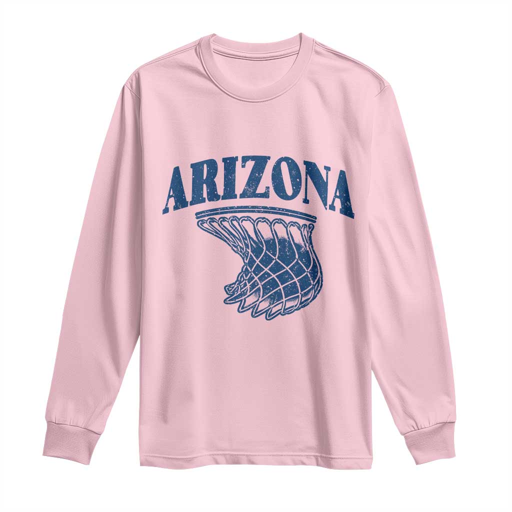 Arizona State Hoops Fan Gift Long Sleeve Shirt Basketball Lover