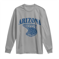 Arizona State Hoops Fan Gift Long Sleeve Shirt Basketball Lover