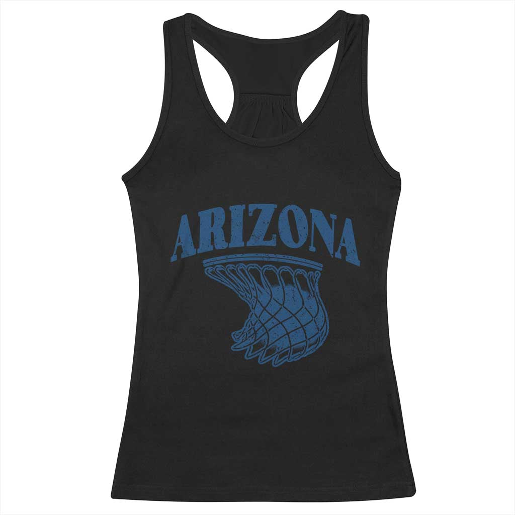 Arizona State Hoops Fan Gift Racerback Tank Top Basketball Lover