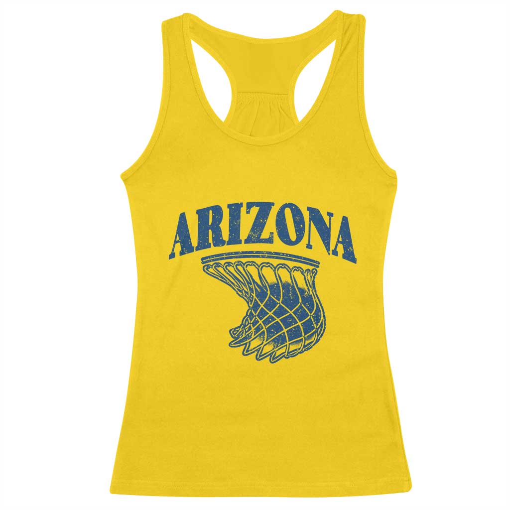 Arizona State Hoops Fan Gift Racerback Tank Top Basketball Lover