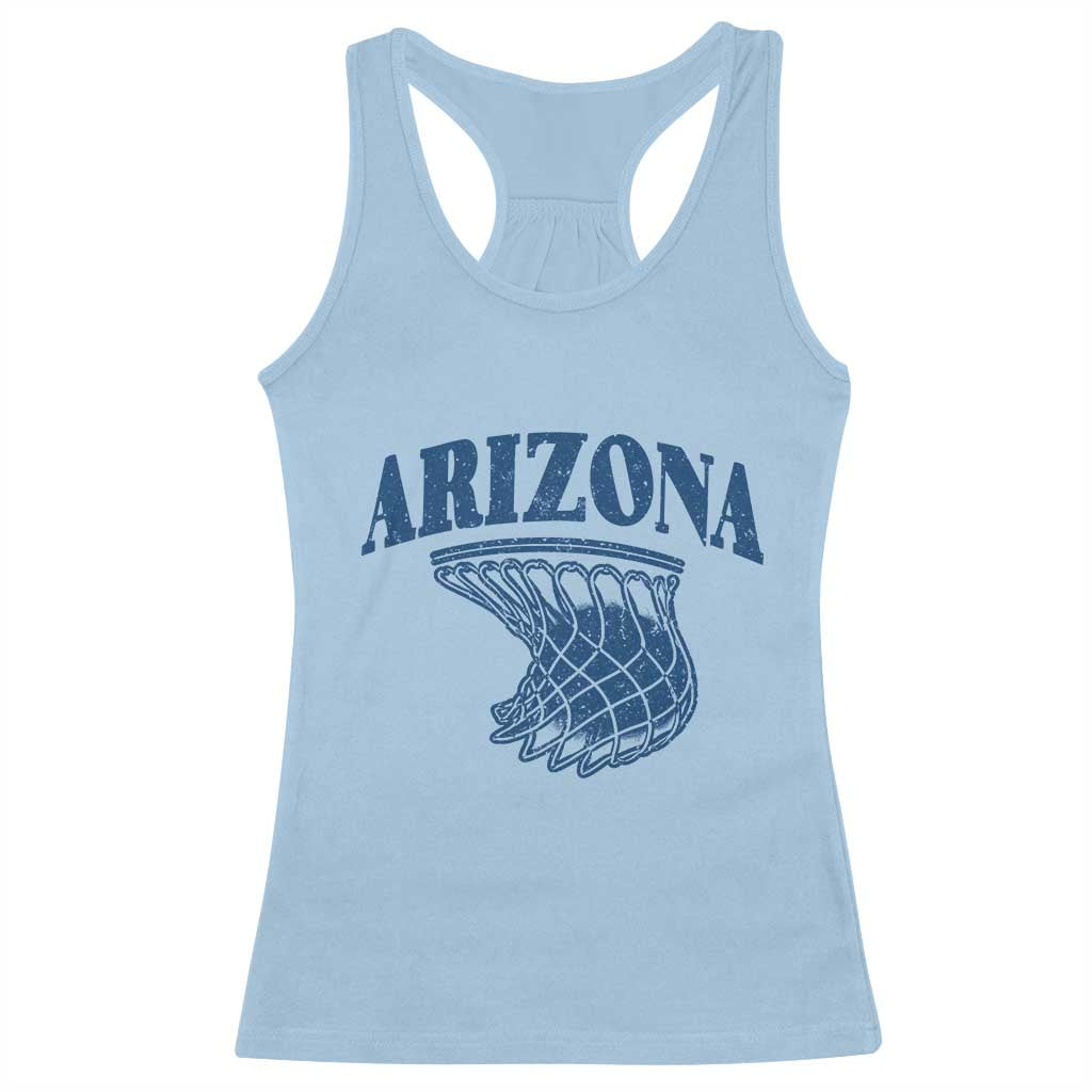 Arizona State Hoops Fan Gift Racerback Tank Top Basketball Lover