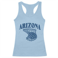 Arizona State Hoops Fan Gift Racerback Tank Top Basketball Lover