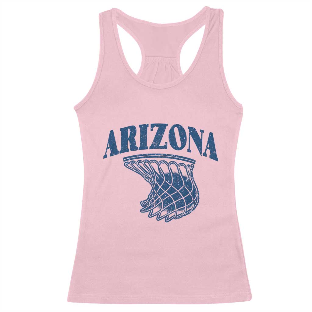Arizona State Hoops Fan Gift Racerback Tank Top Basketball Lover