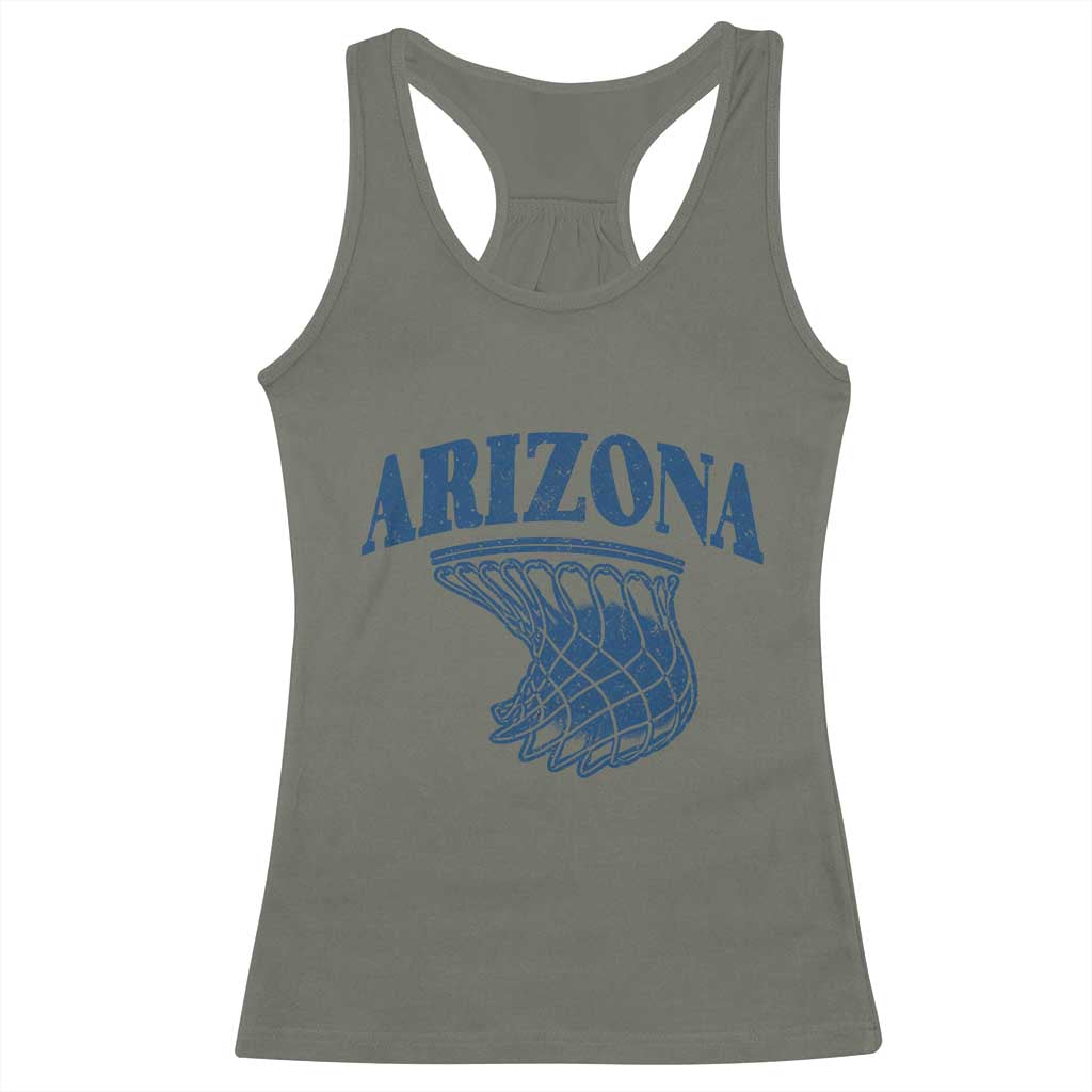 Arizona State Hoops Fan Gift Racerback Tank Top Basketball Lover