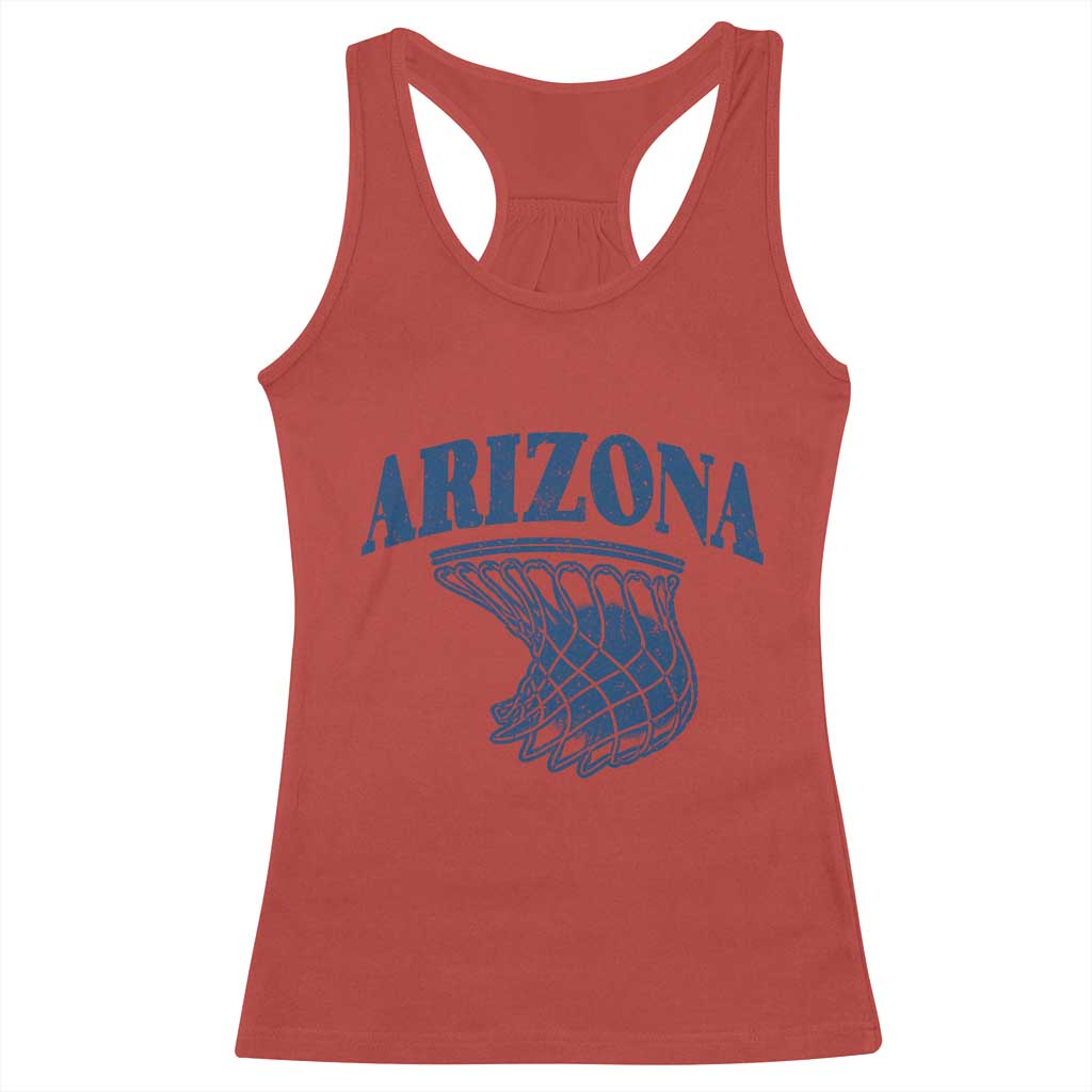 Arizona State Hoops Fan Gift Racerback Tank Top Basketball Lover