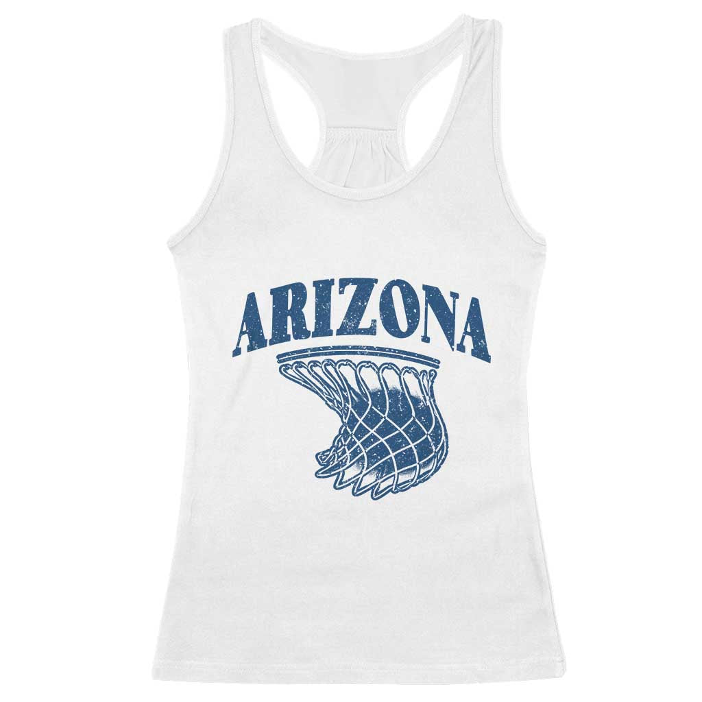 Arizona State Hoops Fan Gift Racerback Tank Top Basketball Lover