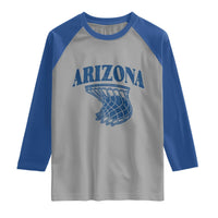 Arizona State Hoops Fan Gift Raglan Shirt Basketball Lover