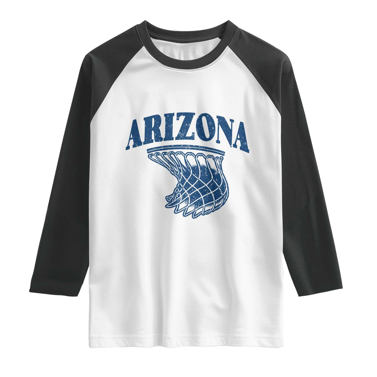 Arizona State Hoops Fan Gift Raglan Shirt Basketball Lover