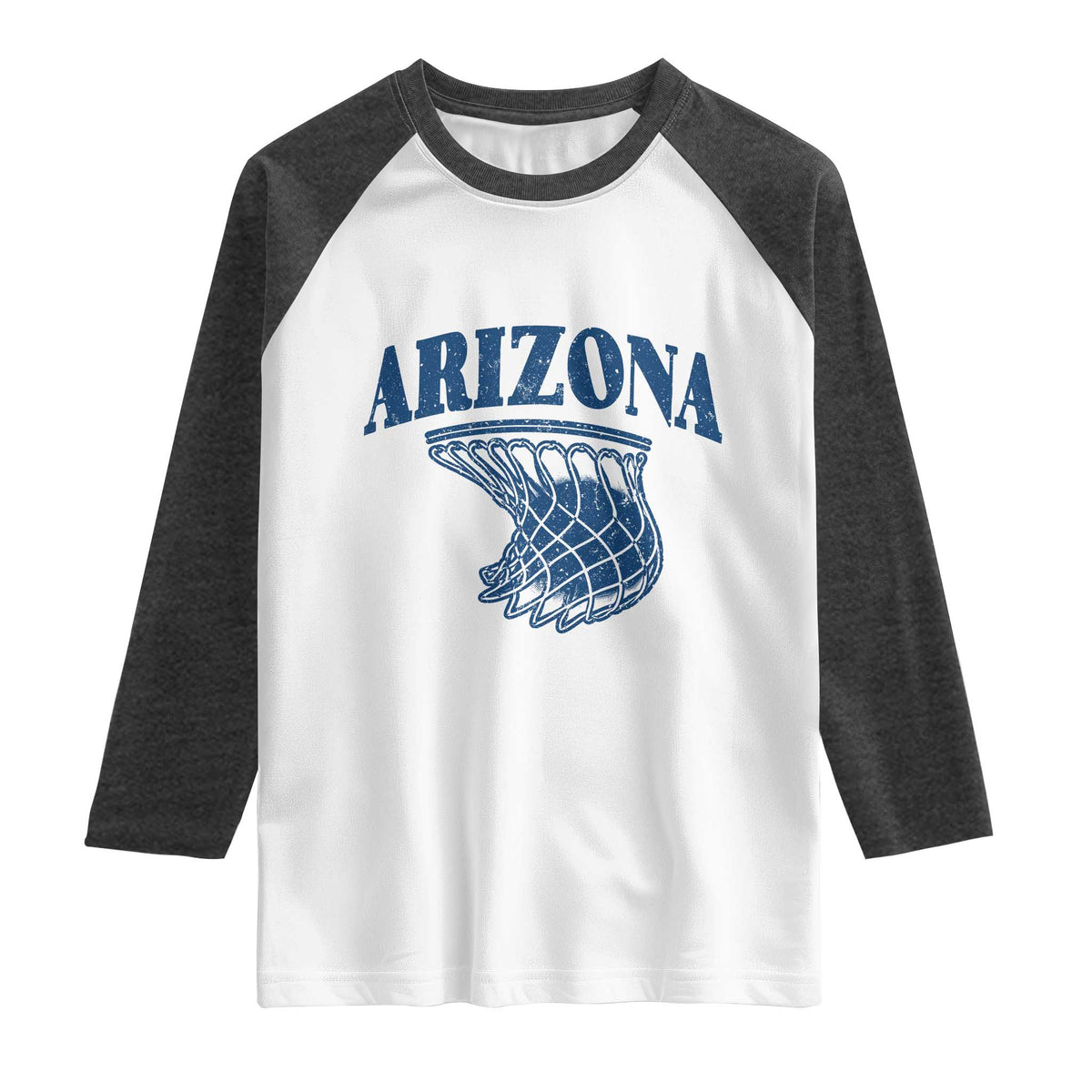 Arizona State Hoops Fan Gift Raglan Shirt Basketball Lover