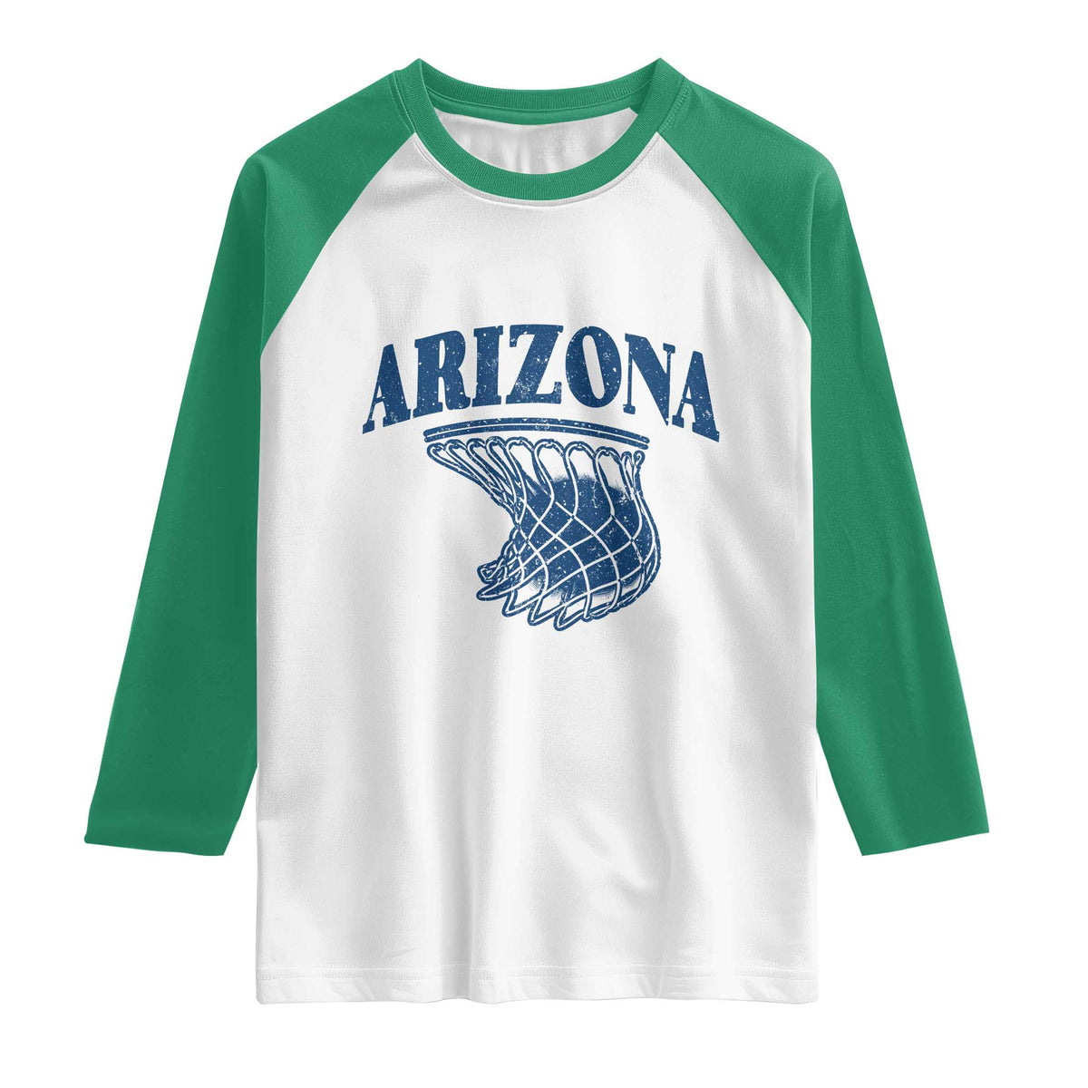 Arizona State Hoops Fan Gift Raglan Shirt Basketball Lover