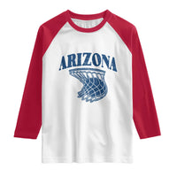 Arizona State Hoops Fan Gift Raglan Shirt Basketball Lover