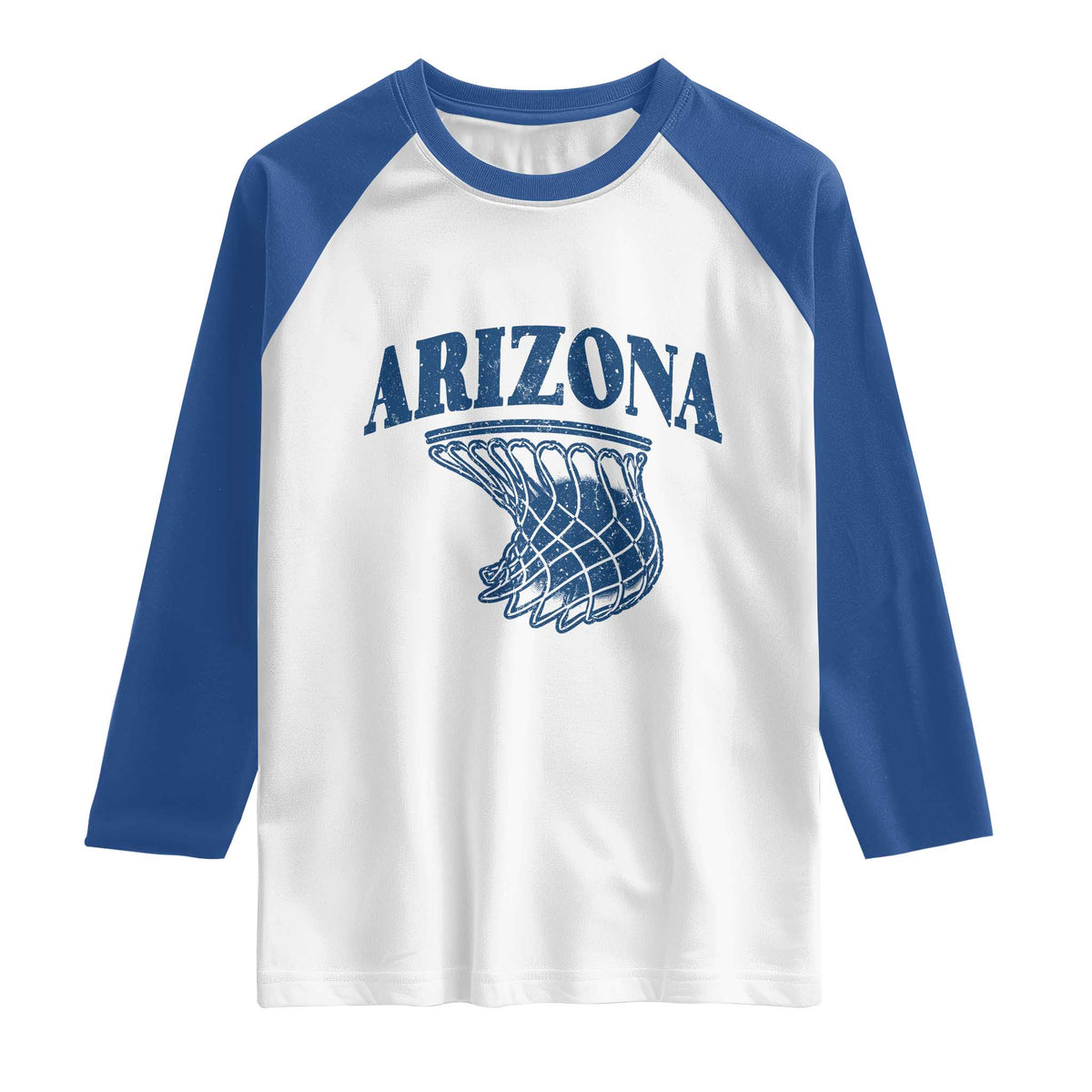 Arizona State Hoops Fan Gift Raglan Shirt Basketball Lover