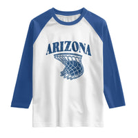 Arizona State Hoops Fan Gift Raglan Shirt Basketball Lover
