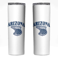 Arizona State Hoops Fan Gift Skinny Tumbler Basketball Lover