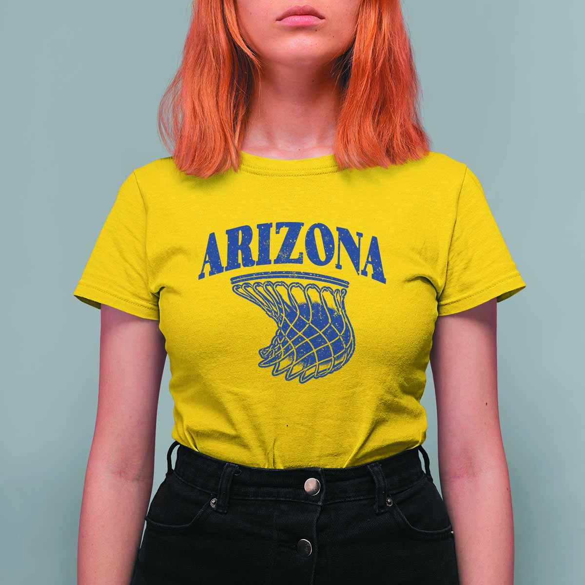 Arizona State Hoops Fan Gift T Shirt For Women Basketball Lover
