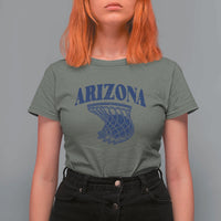 Arizona State Hoops Fan Gift T Shirt For Women Basketball Lover