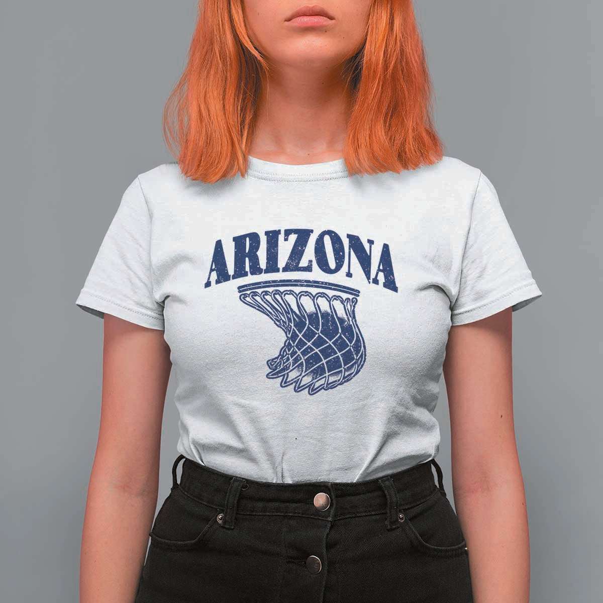 Arizona State Hoops Fan Gift T Shirt For Women Basketball Lover