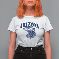 Arizona State Hoops Fan Gift T Shirt For Women Basketball Lover