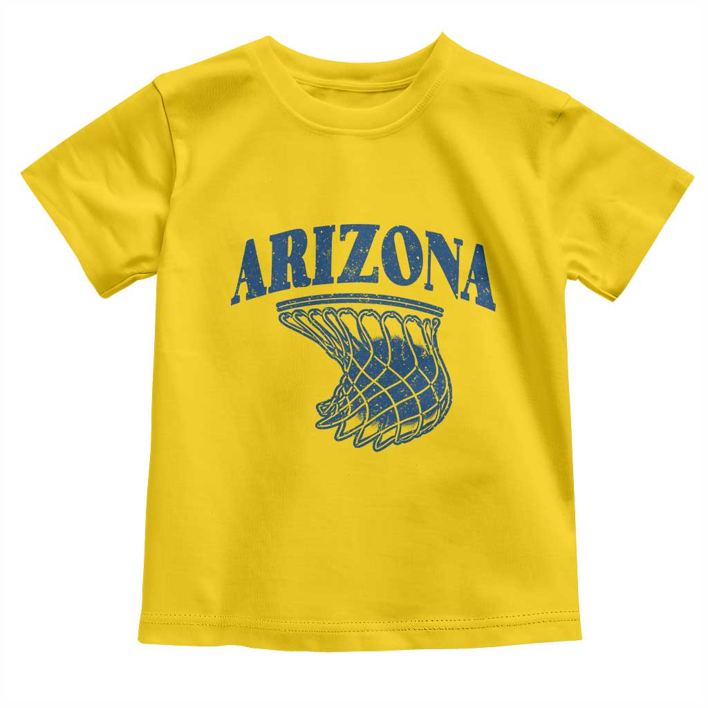 Arizona State Hoops Fan Gift Toddler T Shirt Basketball Lover